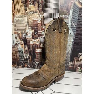 Double H Boots Ultra Gel Ice Bukaro Boot Brown Size 8 W